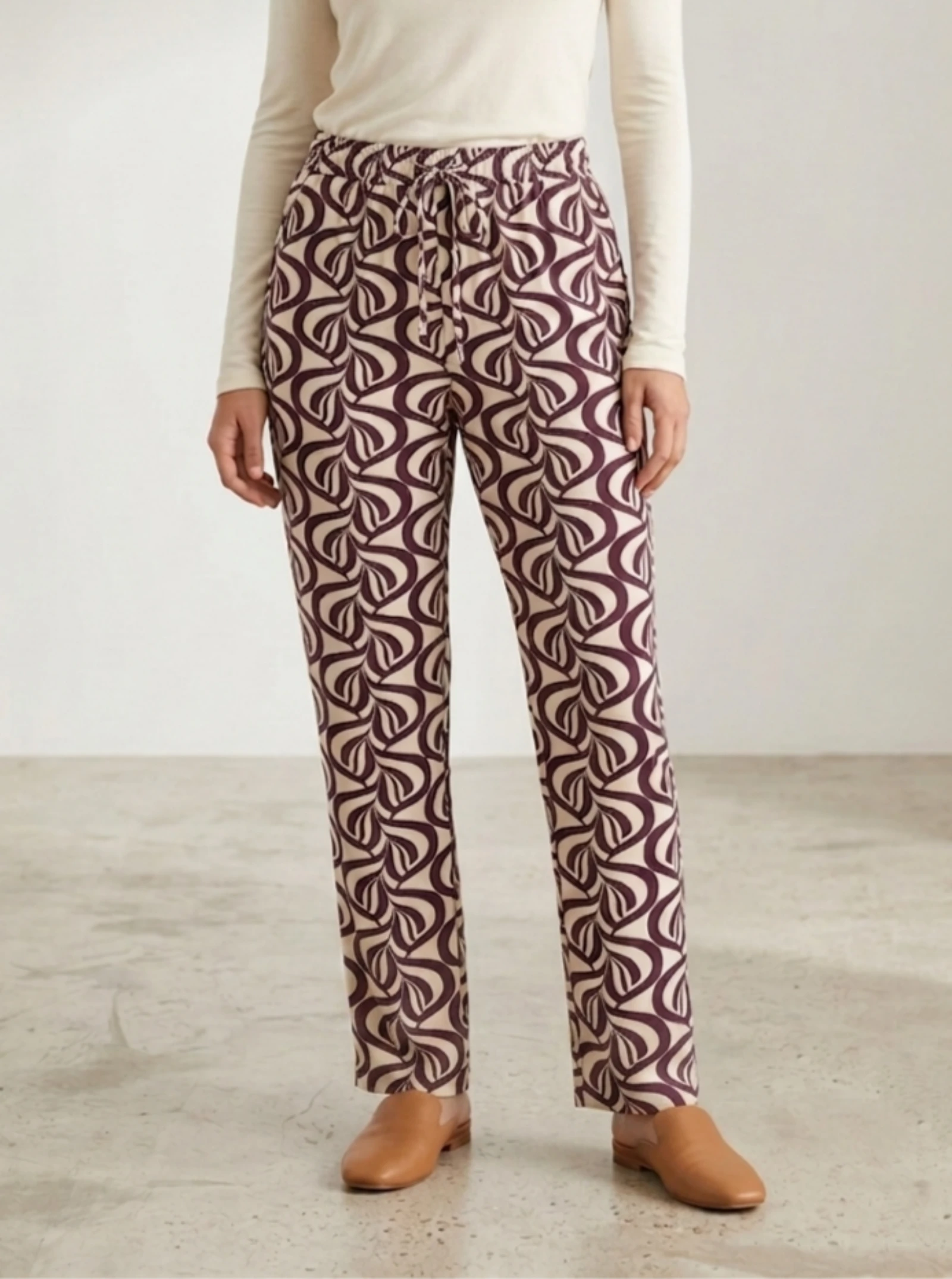 Frescos pantalones de pierna ancha – photo 2